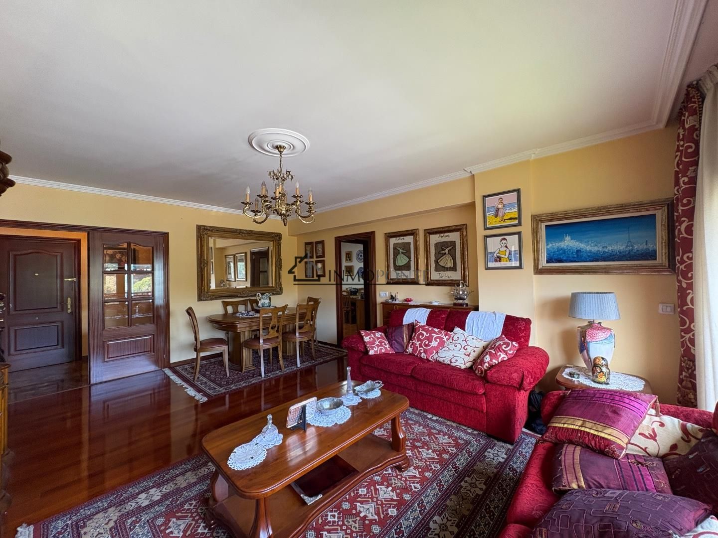 Sala de estar de Piso en venta en Pontevedra Capital 