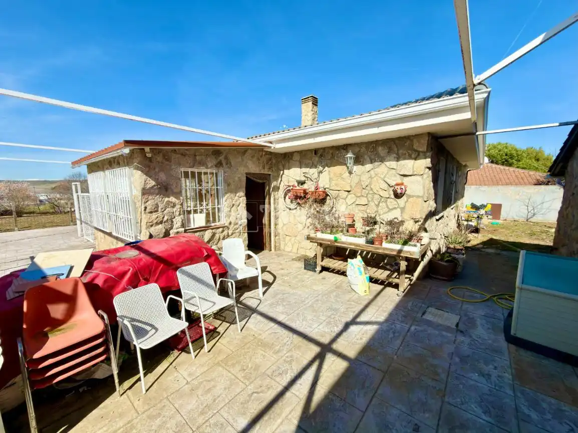 Terraza de Casa o chalet en venta en Valdeavero con Calefacción y Piscina