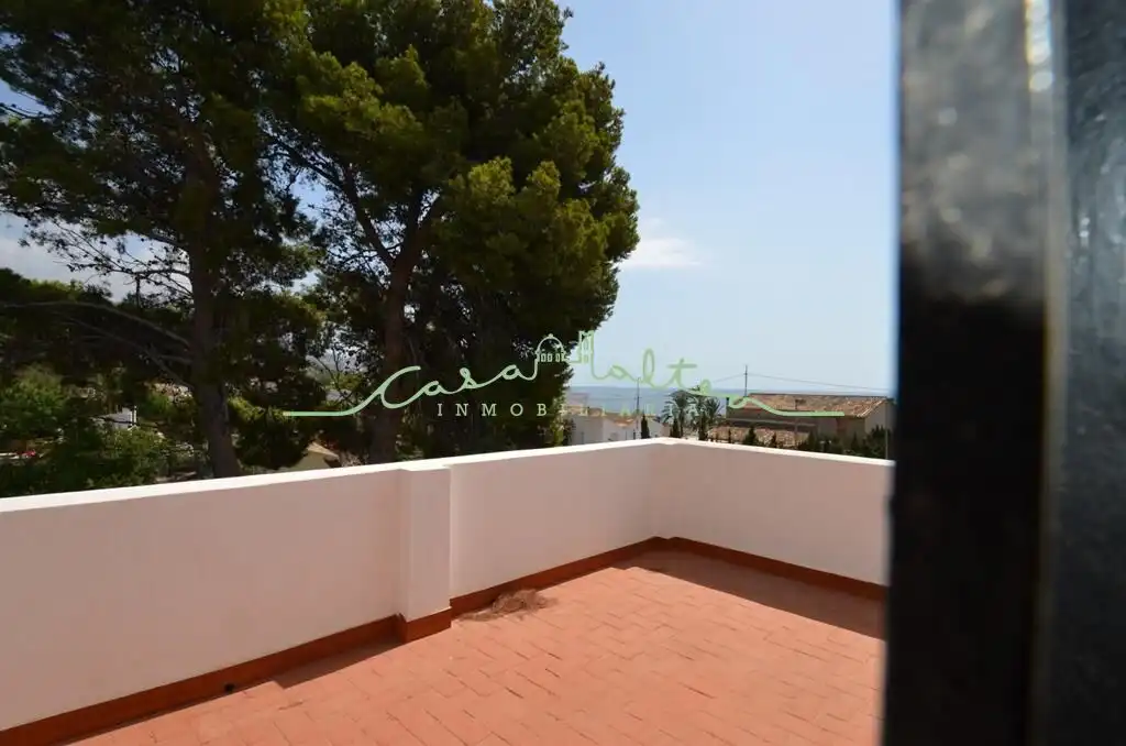 Terrassa de Casa o xalet en venda en Altea amb Aire condicionat, Jardí privat i Terrassa