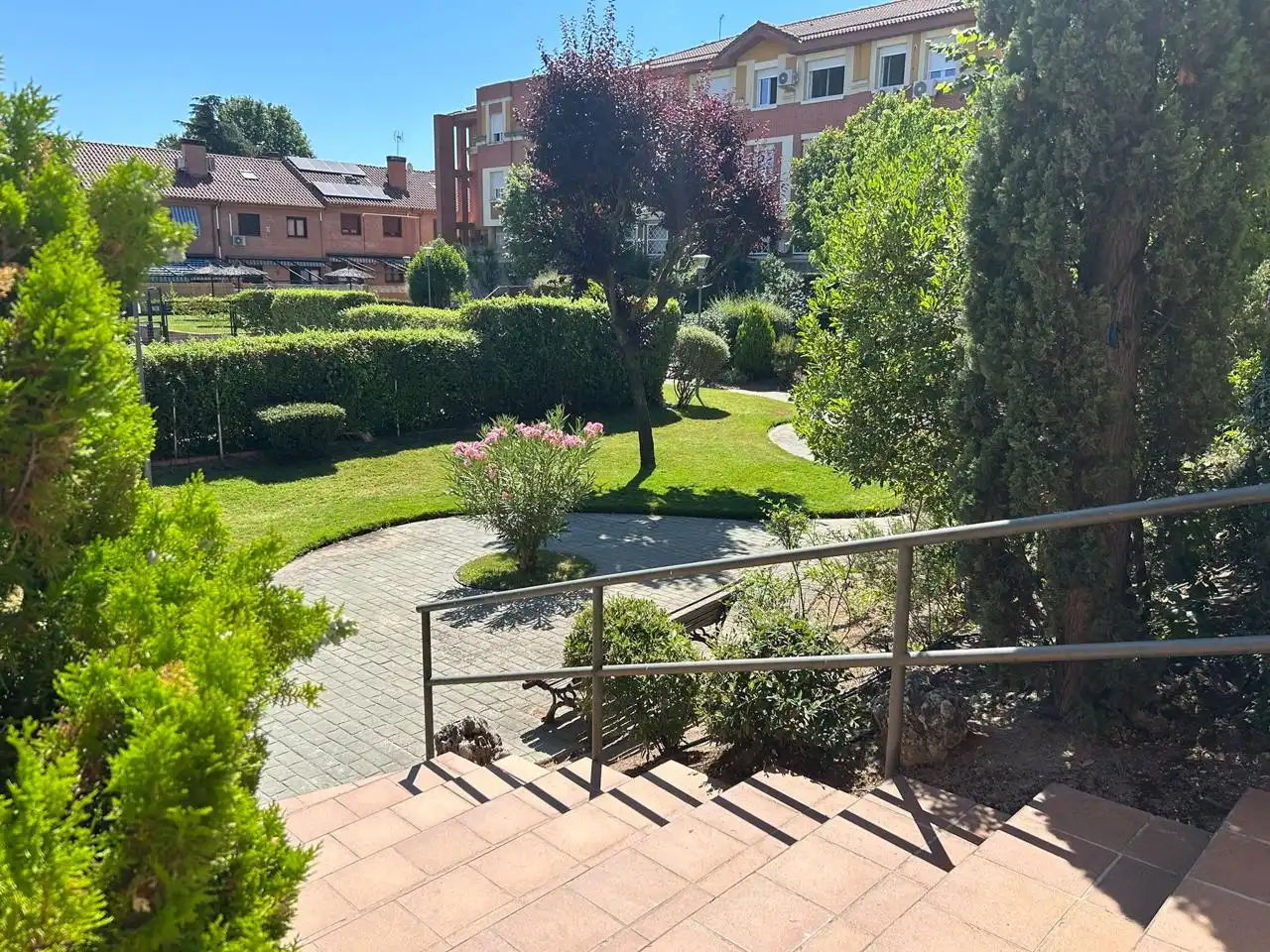 Jardí de Pis en venda en Villanueva del Pardillo amb Calefacció, Terrassa i Piscina comunitària