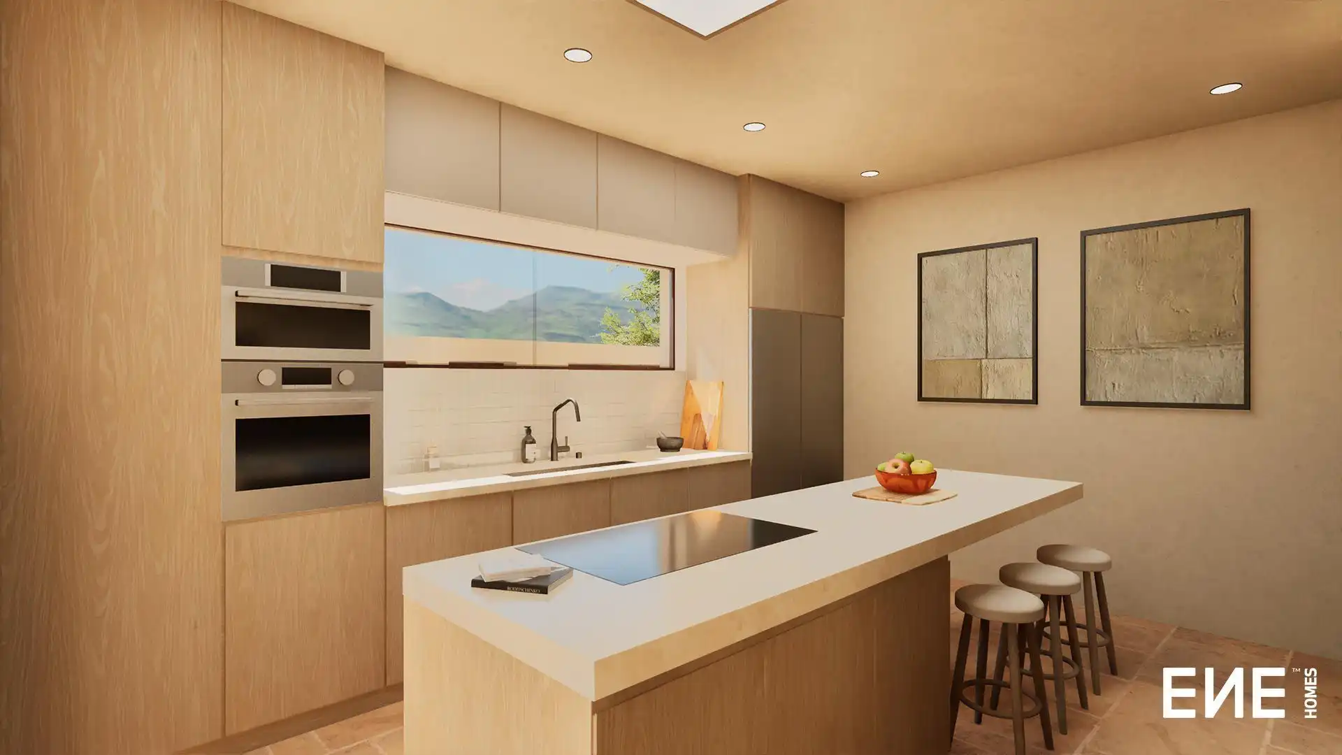 Cocina de Casa adosada en venta en Mutxamel con Aire acondicionado, Calefacción y Jardín privado