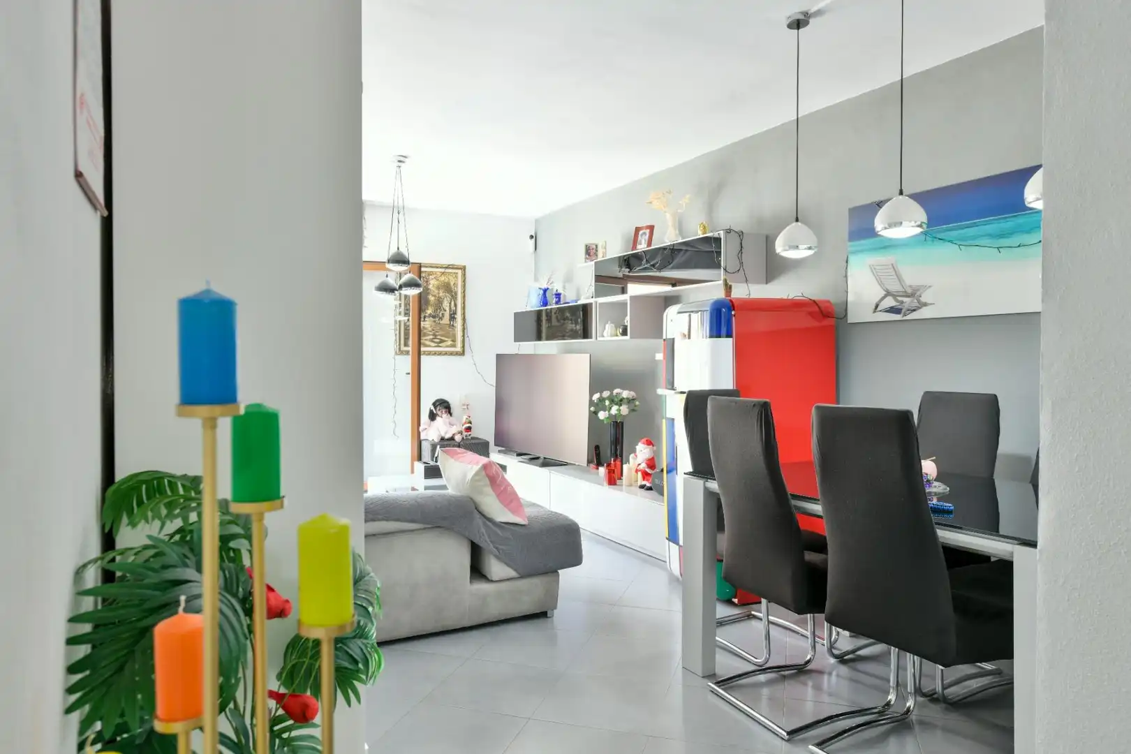 Sala de estar de Piso en venta en Campos con Aire acondicionado, Terraza y Amueblado