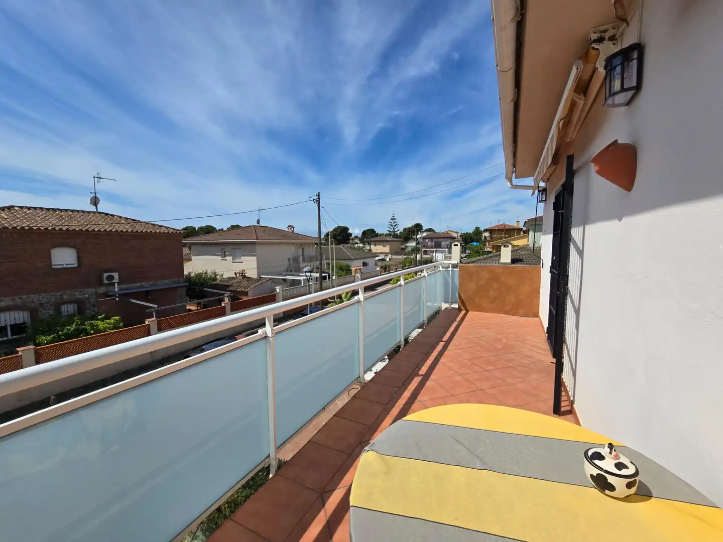Terrassa de Casa o xalet en venda en Cunit amb Aire condicionat, Calefacció i Jardí privat