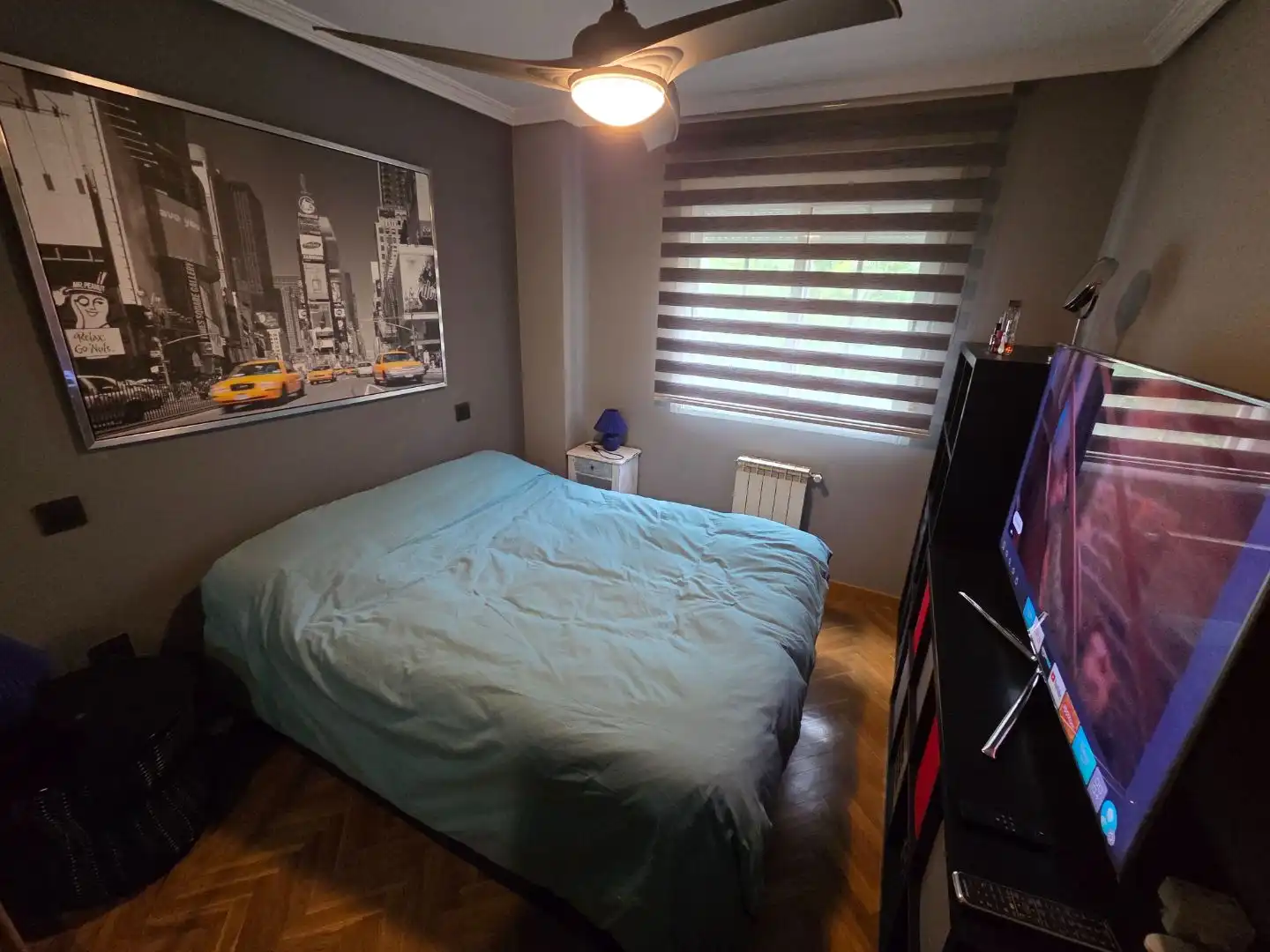 Bedroom of Flat for sale in Coslada  with Air Conditioner, Heating and Parquet flooring