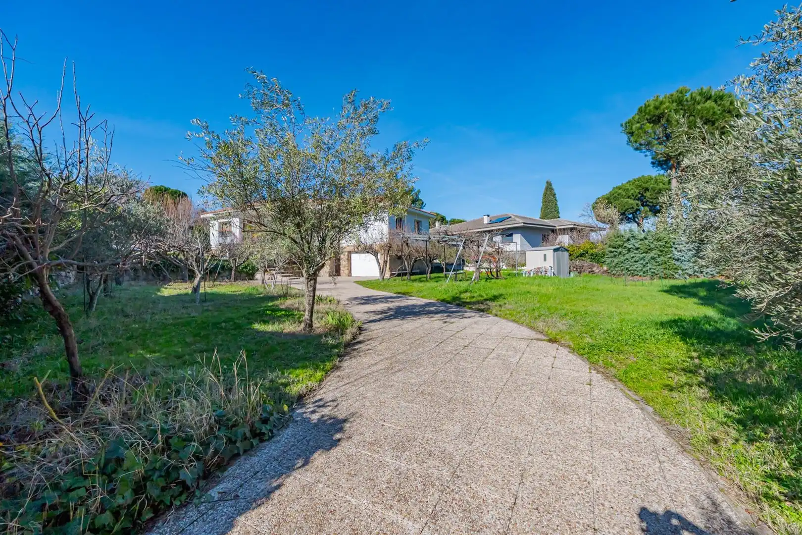 Vista exterior de Casa o chalet en venta en Tres Cantos con Calefacción, Jardín privado y Terraza