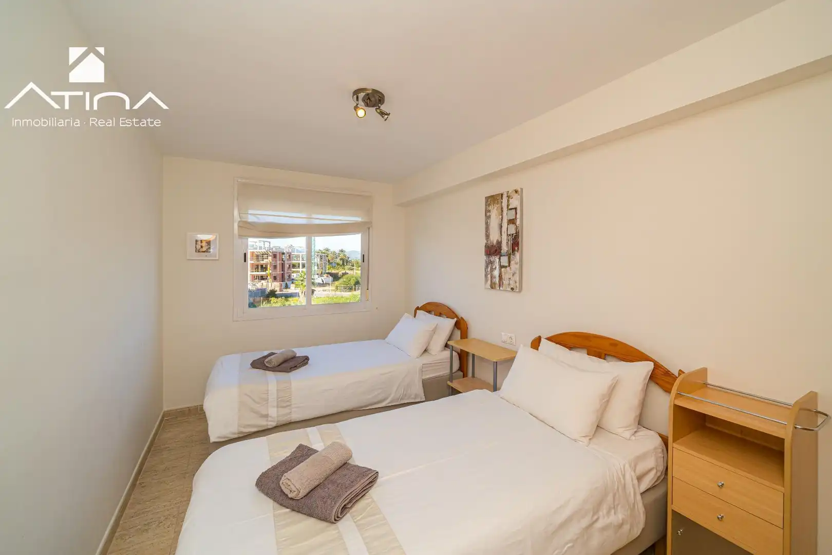 Bedroom of Apartments for sale in Jávea / Xàbia  with Air Conditioner, Private garden and Terrace