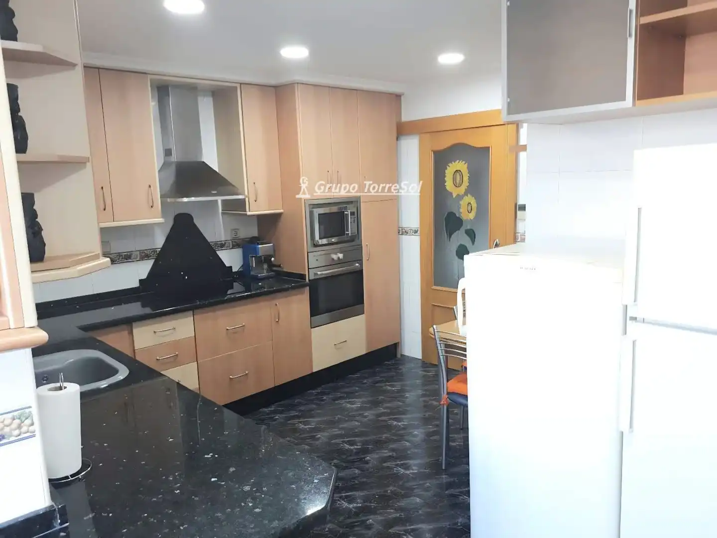 Kitchen of Flat for sale in Elche / Elx  with Air Conditioner, Heating and Terrace