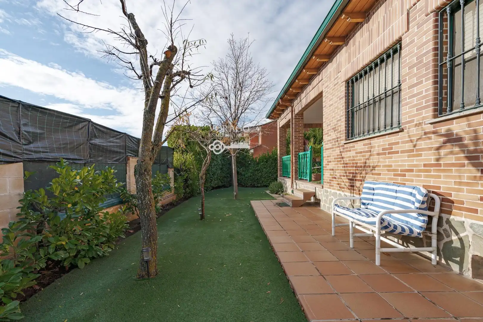 Terraza de Casa o chalet en venta en Villanueva de la Torre con Calefacción, Jardín privado y Terraza