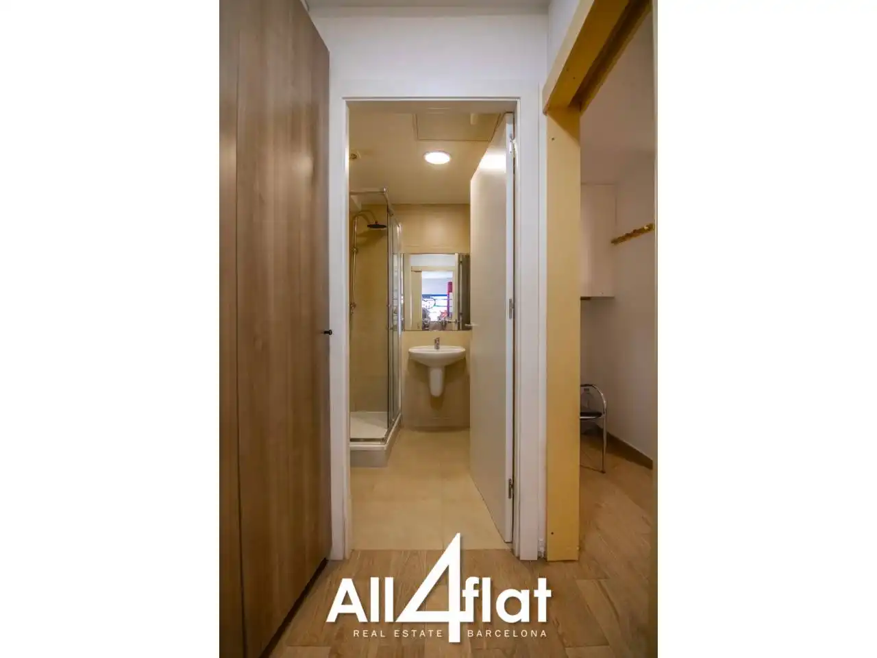 Estudi de lloguer en Barcelona amb Aire condicionat, Parquet i Moblat