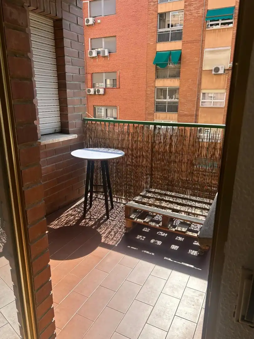 Terraza de Piso de alquiler en Valencia con Trastero y Amueblado