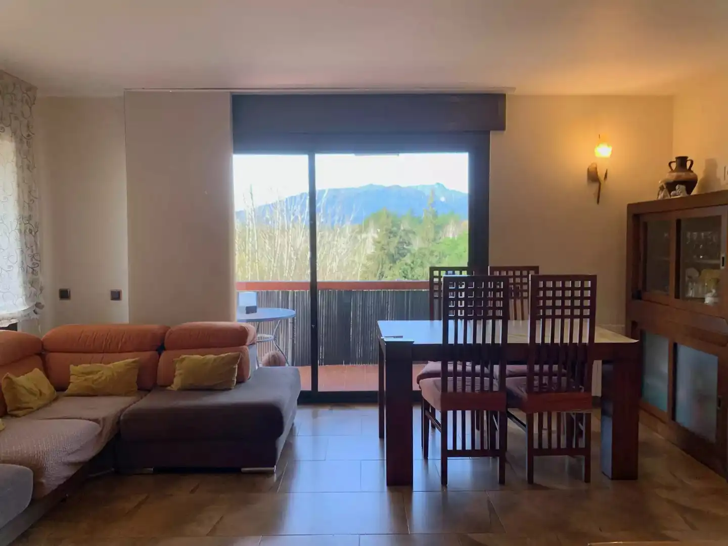 Wohnzimmer von Wohnung zum Verkauf in Hostalric mit Heizung, Terrasse und Balkon