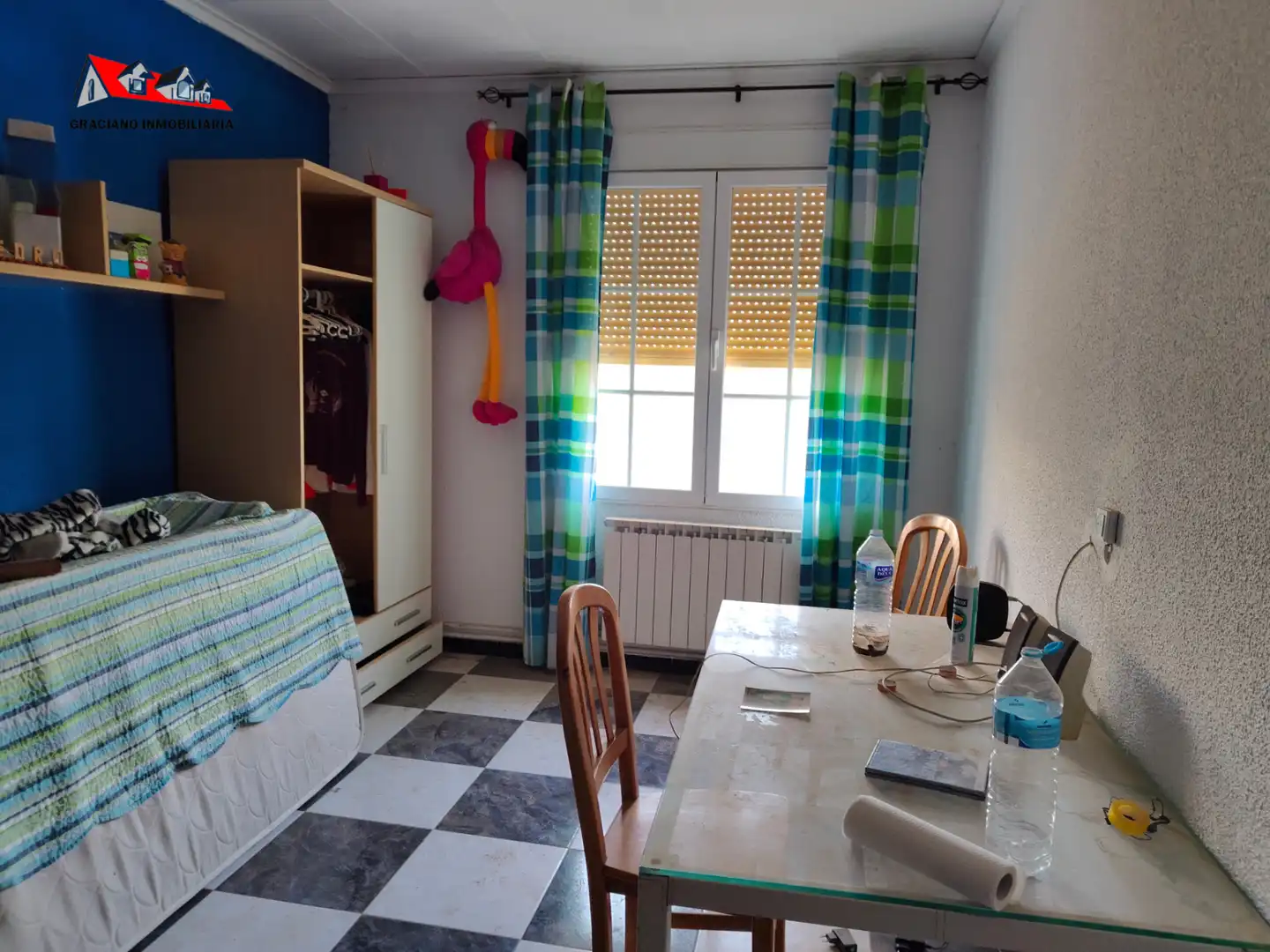 Schlafzimmer von Wohnung zum Verkauf in Casas de Juan Núñez mit Heizung, Möbliert und Balkon