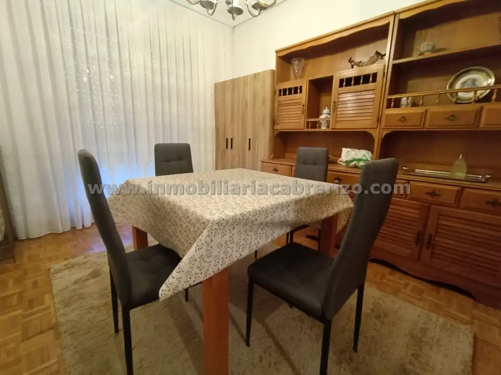 Dining room of Flat for rent in  Logroño  with Heating, Parquet flooring and Terrace