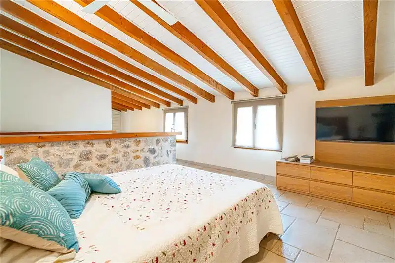 Dormitori de Casa o xalet en venda en Calvià amb Aire condicionat, Jardí privat i Terrassa