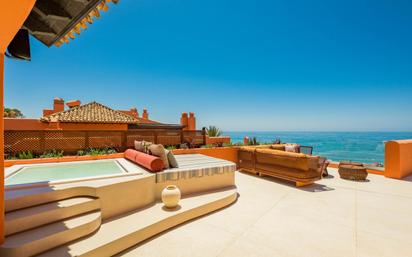 Terrace of Duplex for sale in Marbella  with Air Conditioner, Heating and Private garden