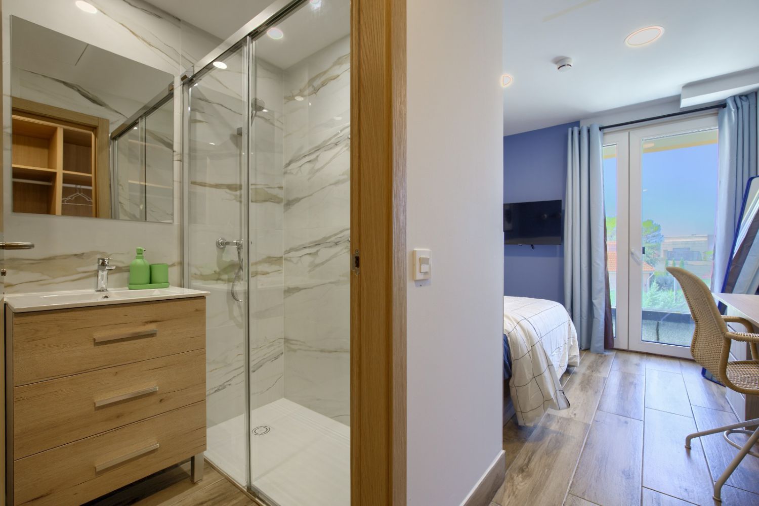 Dormitori de Pis de lloguer en Villaviciosa de Odón amb Aire condicionat, Calefacció i Internet