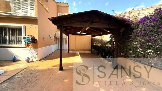 Vista exterior de Casa adosada de alquiler en Jávea / Xàbia con Aire acondicionado, Calefacción y Trastero
