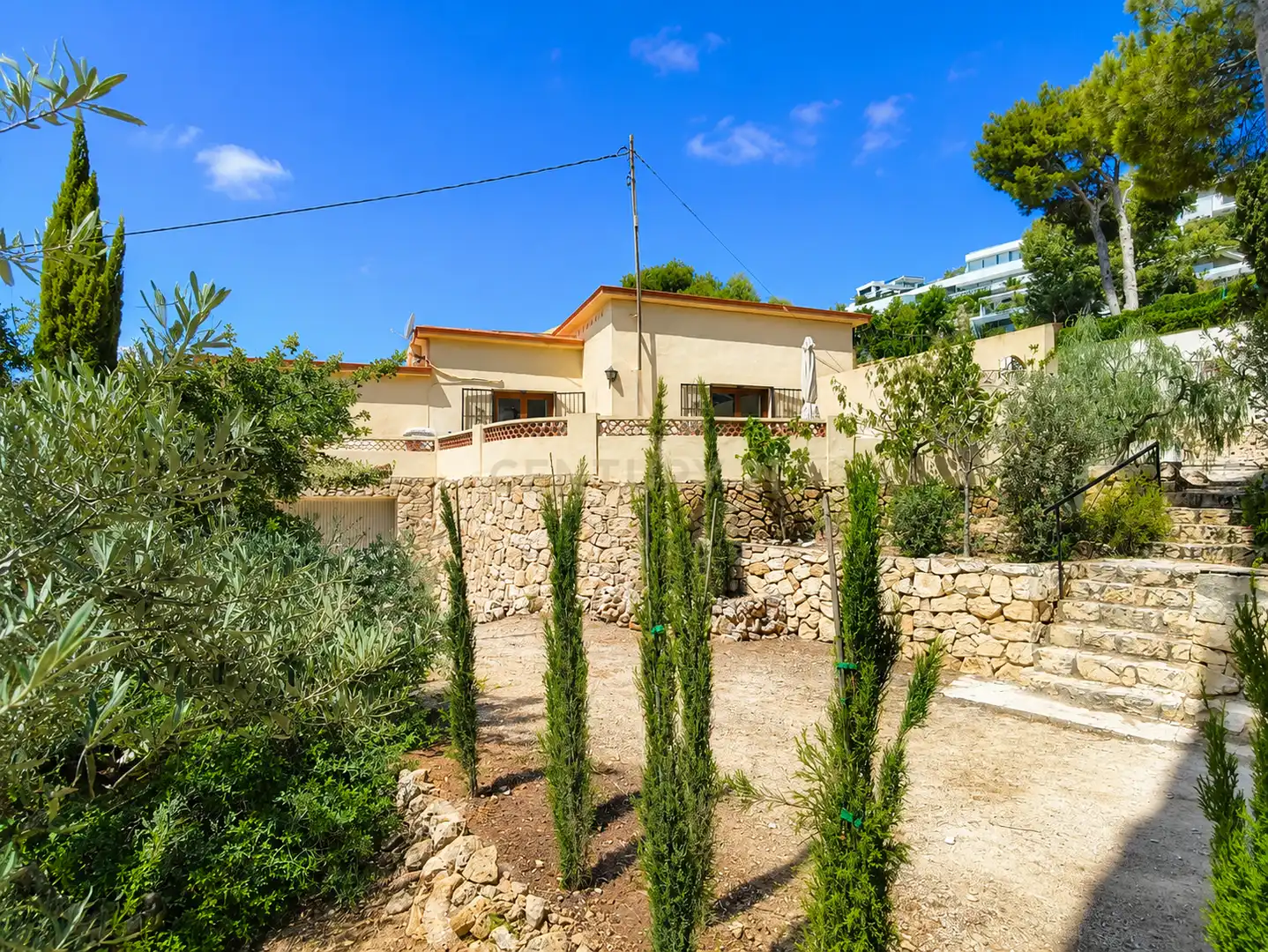 Vista exterior de Casa o chalet de alquiler en Benissa con Jardín privado, Horno y Lavadora