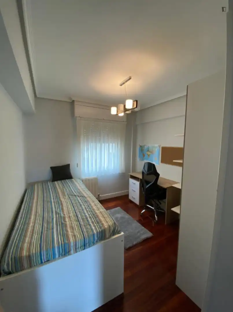 Bedroom of Apartments for share in Bilbao   with Furnished, Oven and Washing machine