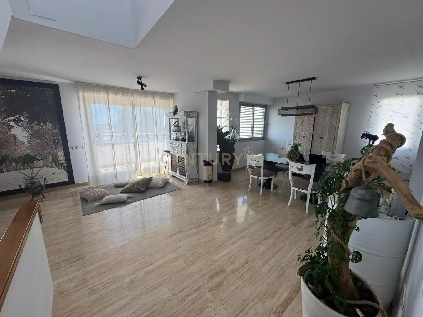 Wohnzimmer von Maisonette zum Verkauf in Mijas mit Klimaanlage, Privatgarten und Abstellraum
