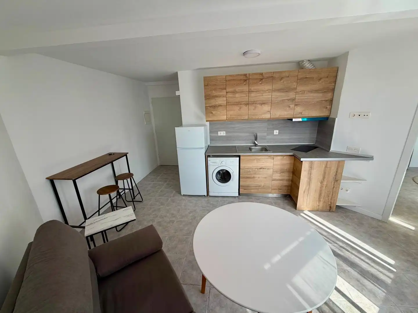 Kitchen of Flat for sale in Fuengirola  with Air Conditioner, Heating and Community pool
