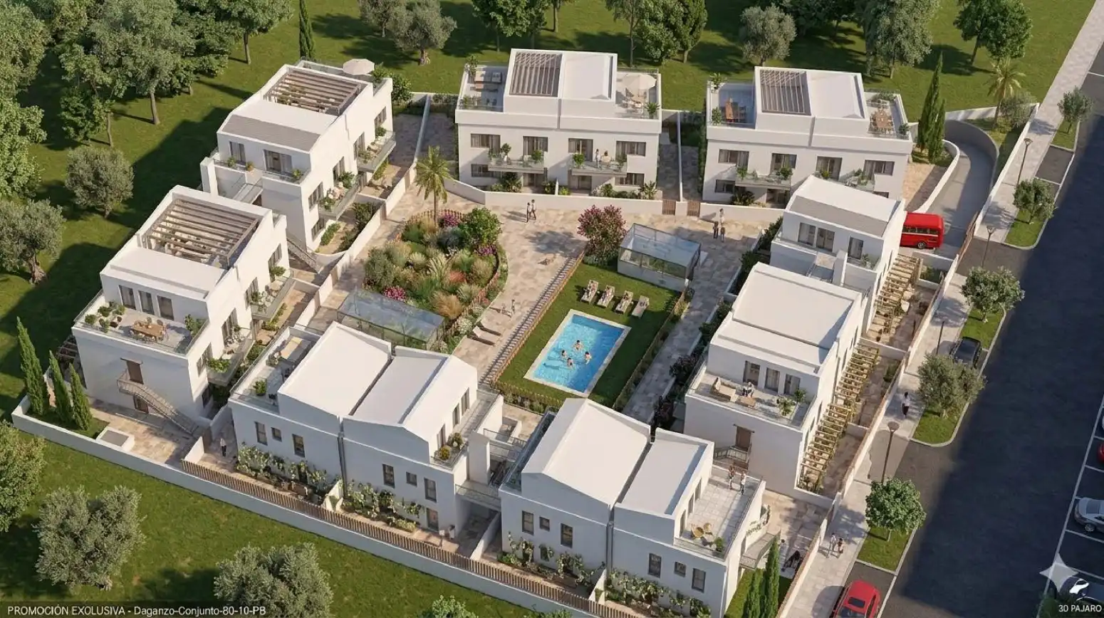 Vista exterior de Casa o xalet en venda en Daganzo de Arriba amb Calefacció, Jardí privat i Terrassa