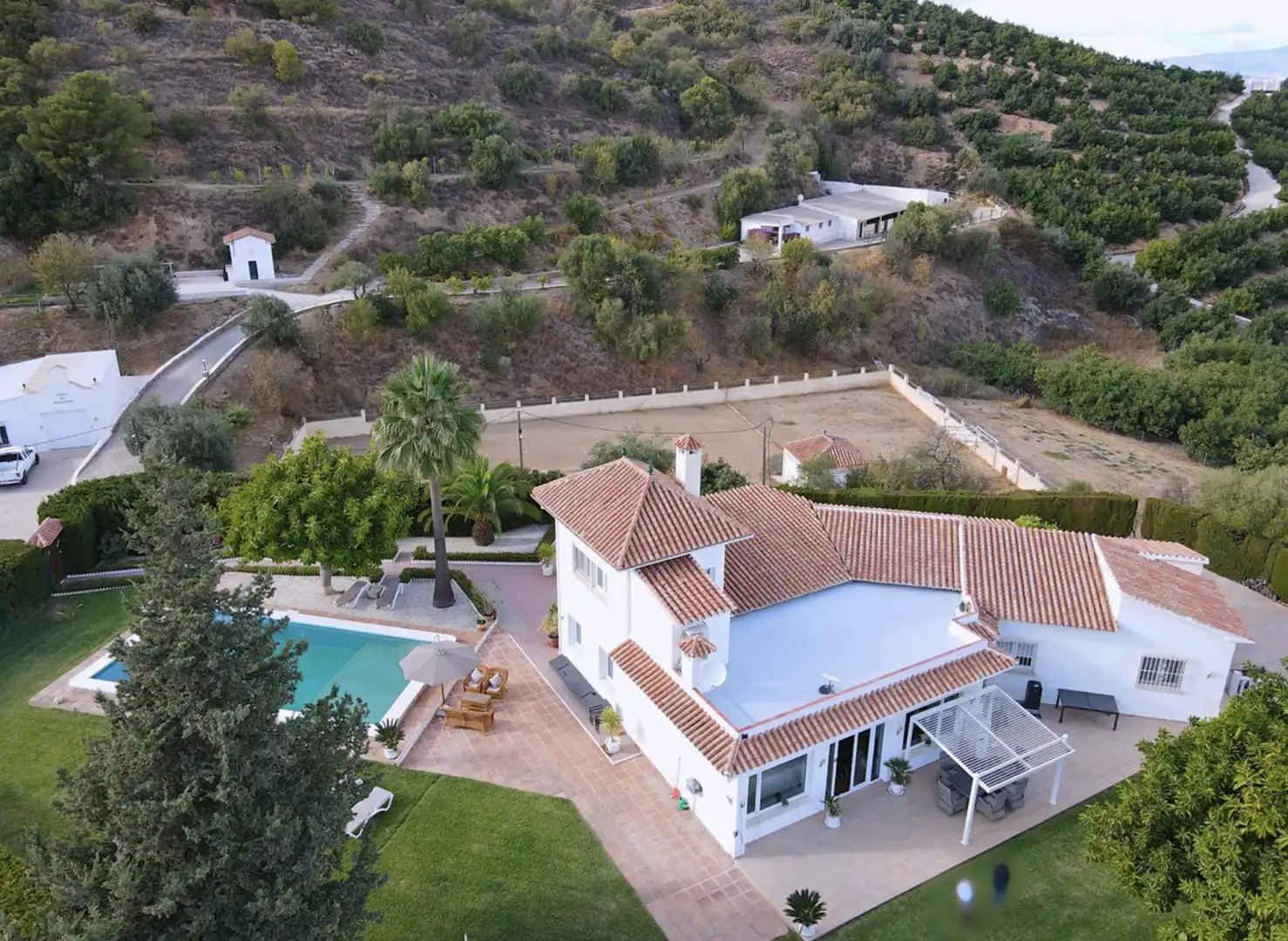Exterior view of Houses for sale in Coín  with Air Conditioner, Heating and Private garden