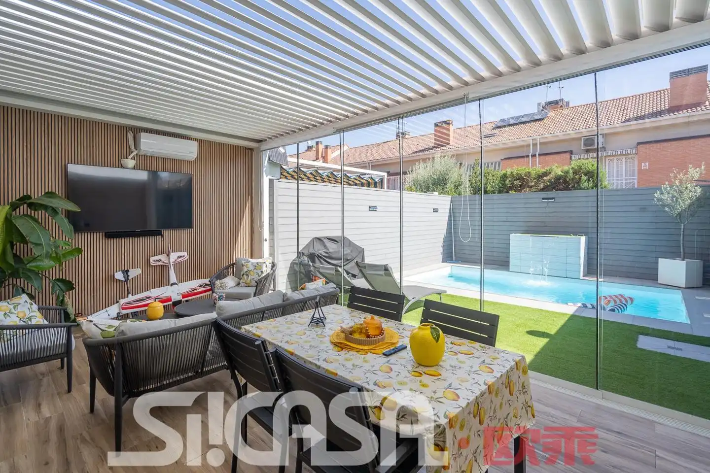 Maison mitoyenne avec piscine à vendre à Laguna Park, imagen 2