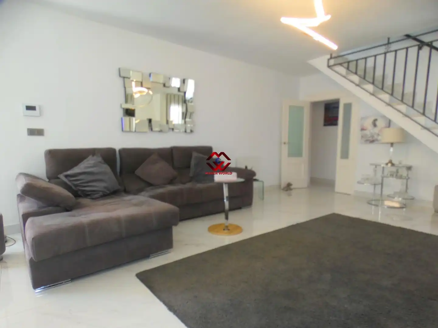 Sala d'estar de Casa o xalet en venda en Mazarrón amb Aire condicionat, Calefacció i Terrassa