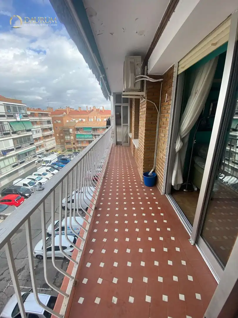 Balcony of Attic for sale in  Madrid Capital  with Air Conditioner, Heating and Terrace