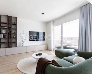 Sala d'estar de Apartament de lloguer en  Valencia Capital amb Calefacció i Balcó