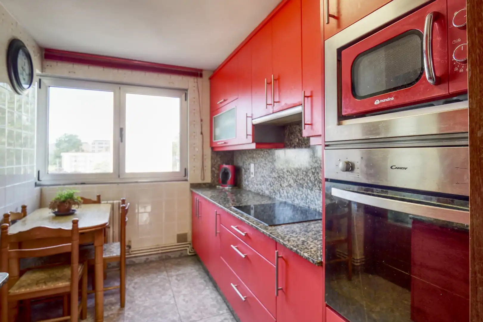 Cocina de Piso en venta en A Coruña Capital  con Calefacción, Parquet y Trastero
