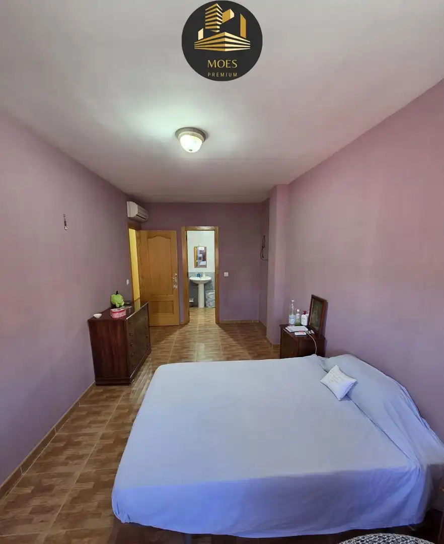 Bedroom of Flat for sale in Mengíbar  with Air Conditioner, Terrace and Storage room