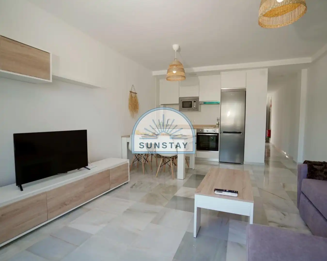 Exterior view of Flat for rent in Nerja  with Air Conditioner, Private garden and Terrace