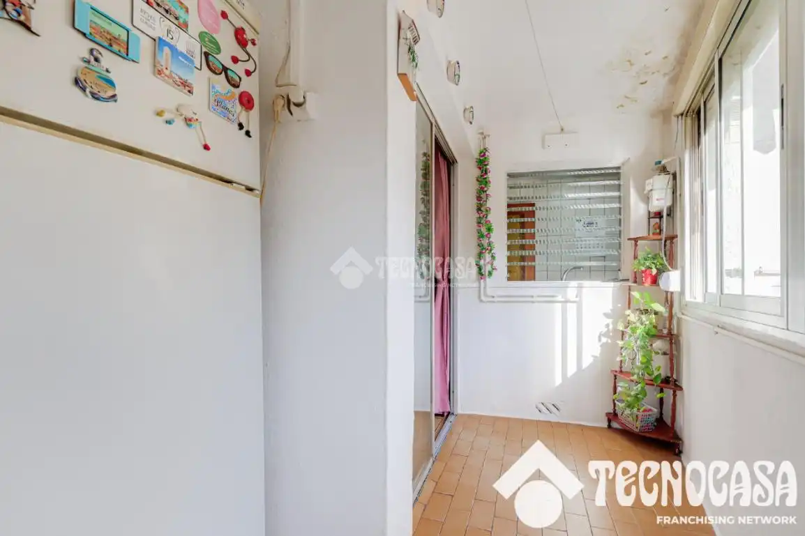 Balcony of Flat for sale in Can Feu - Gràcia