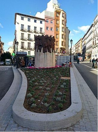 Vista exterior de Pis en venda en  Madrid Capital amb Calefacció, Rentadora i Balcó