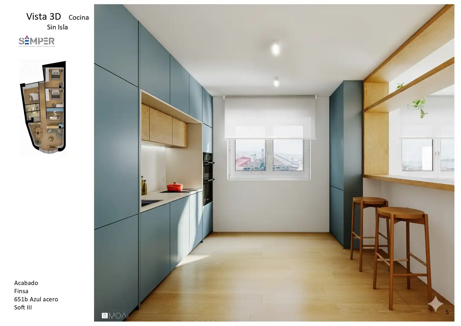 Kitchen of Flat for sale in Boiro  with Heating and Furnished
