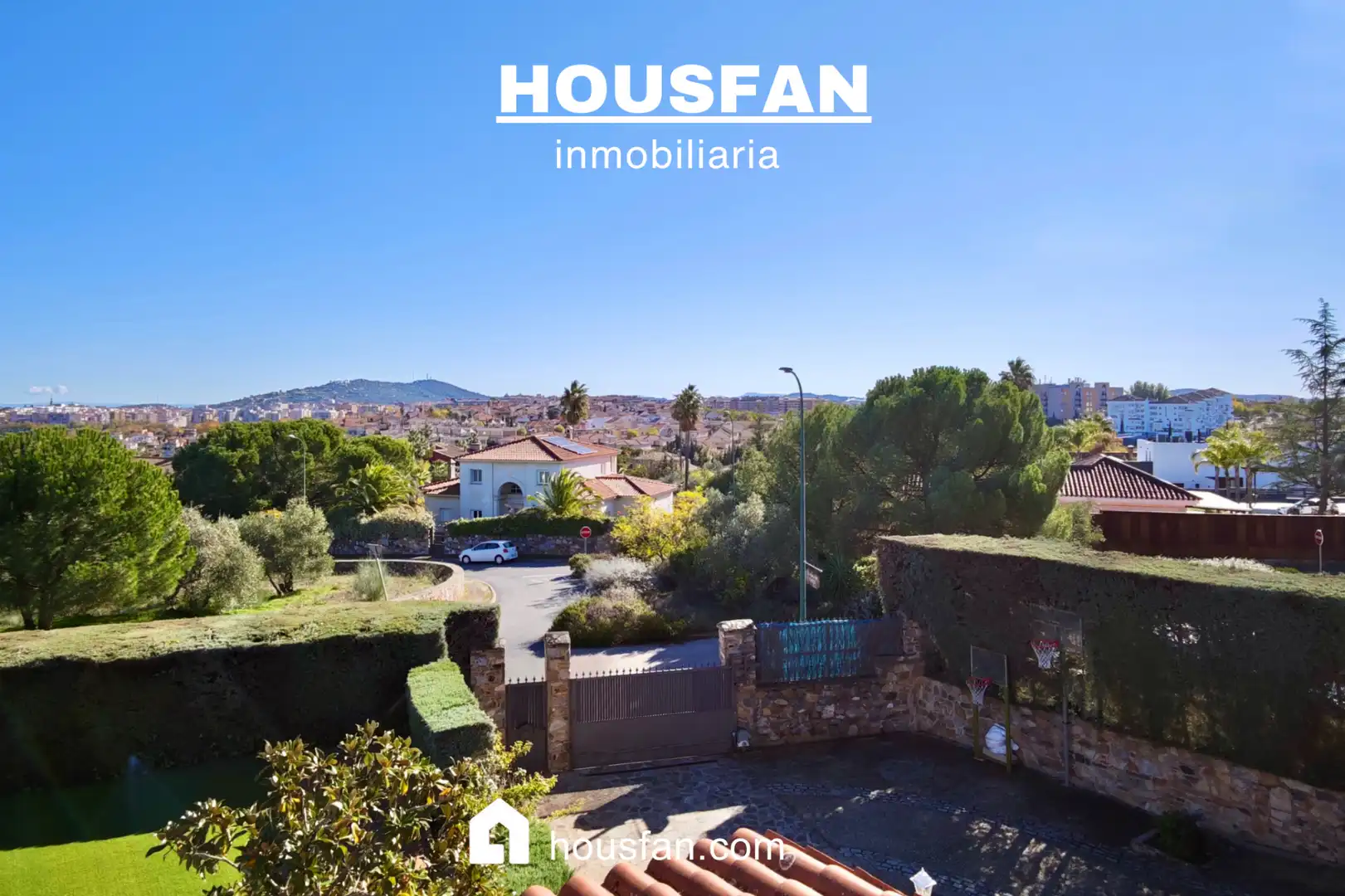 Exterior view of Houses for sale in Cáceres  with Air Conditioner, Heating and Private garden