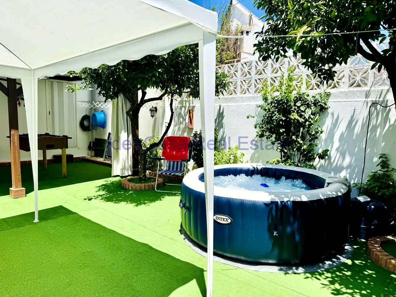 Terrassa de Casa o xalet en venda en Málaga amb Aire condicionat, Jardí privat i Terrassa