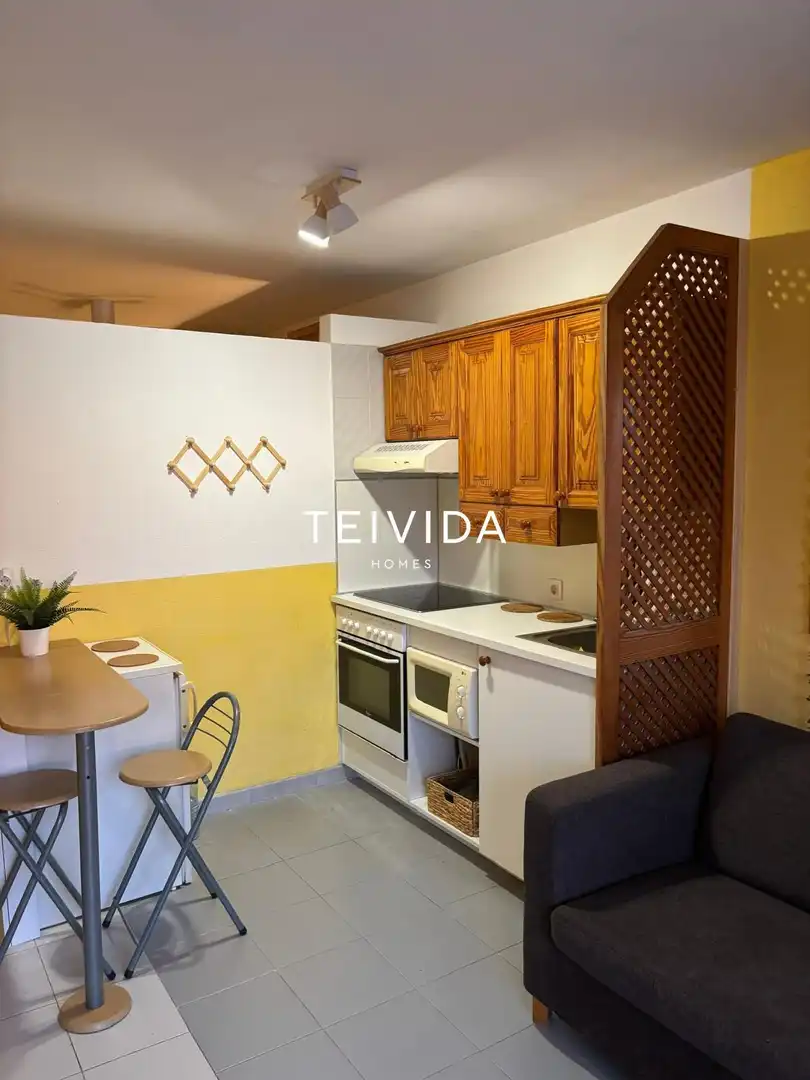 Küche von Wohnung zur Miete in Adeje mit Terrasse, Schwimmbad und Möbliert