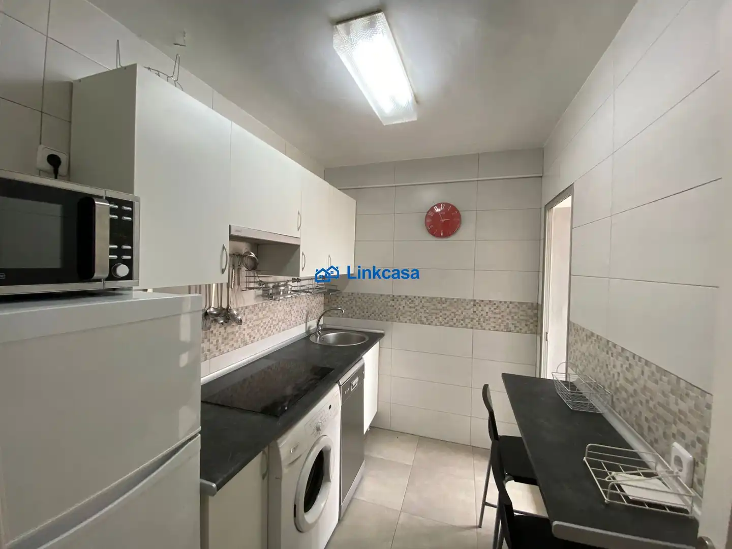 Kitchen of Flat for sale in Madrid  with Air Conditioner, Heating and Terrace