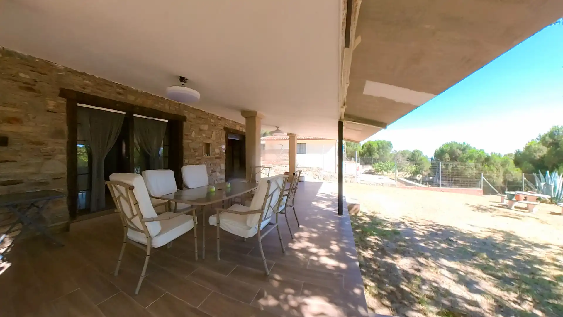 Terrassa de Casa o xalet en venda en Galapagar amb Aire condicionat, Jardí privat i Forn