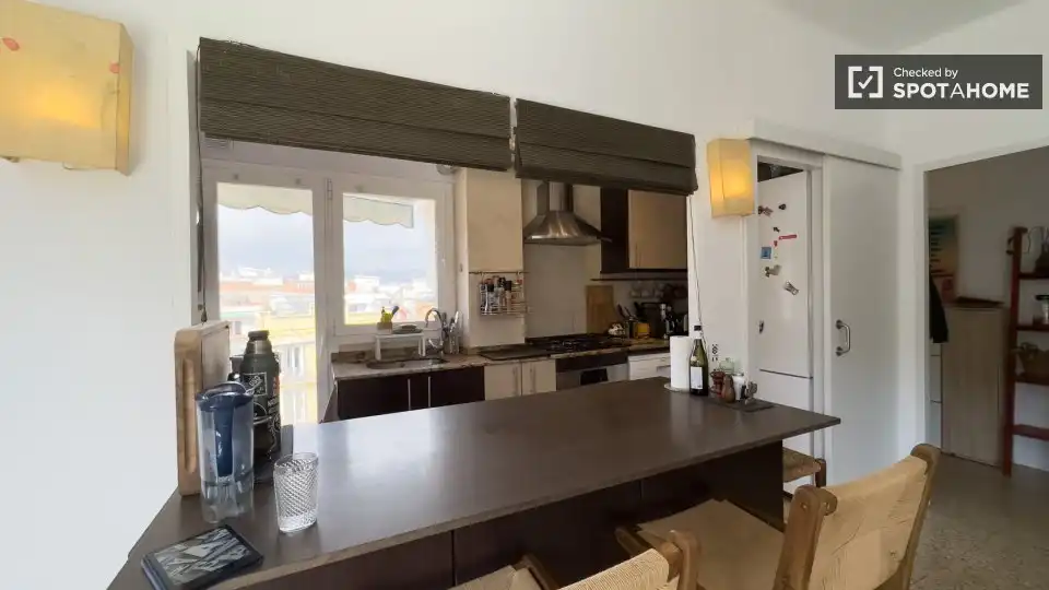 Flat with terrace to rent in Sants - Montjuïc, imagen 7