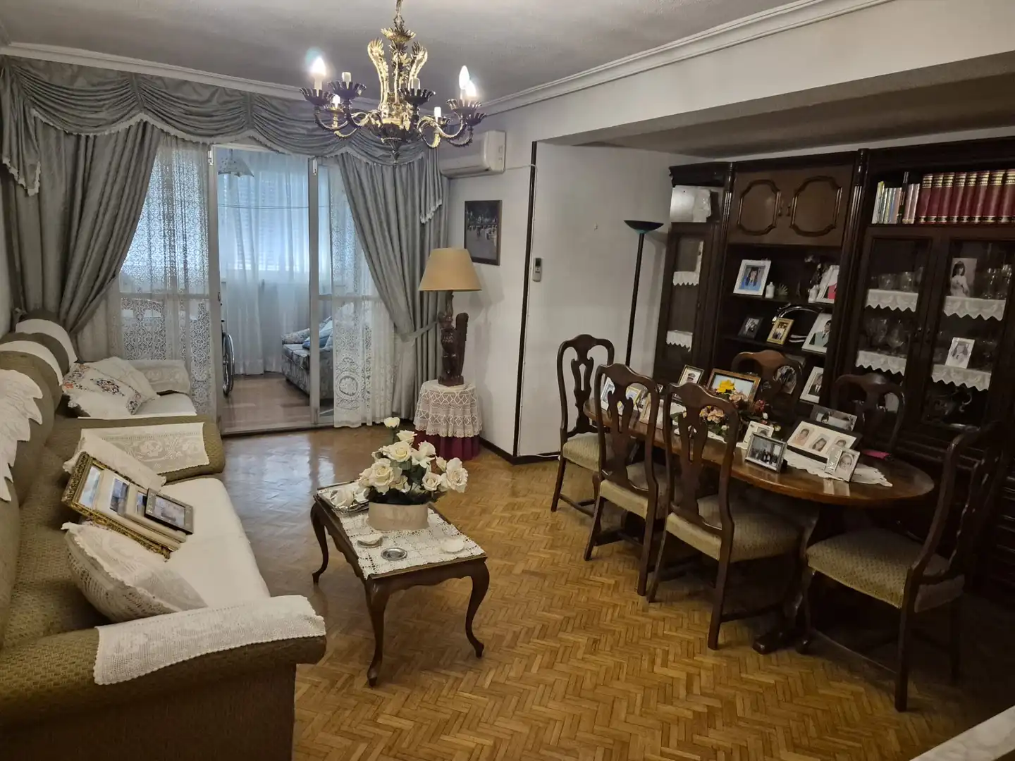 Wohnzimmer von Wohnung zum Verkauf in Talavera de la Reina mit Heizung, Parkett und Terrasse