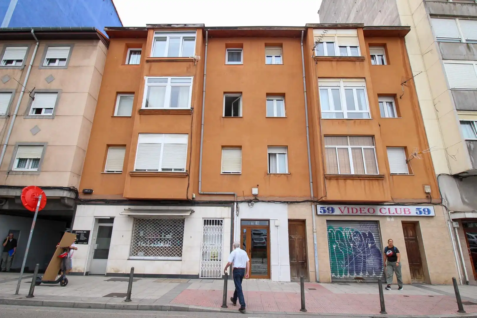 Vista exterior de Piso en venta en Santander con Calefacción, Parquet y Amueblado
