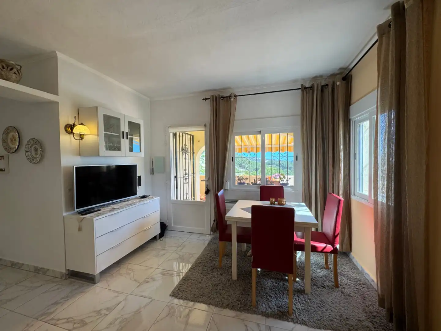 Menjador de Apartament en venda en Teulada amb Aire condicionat, Calefacció i Terrassa