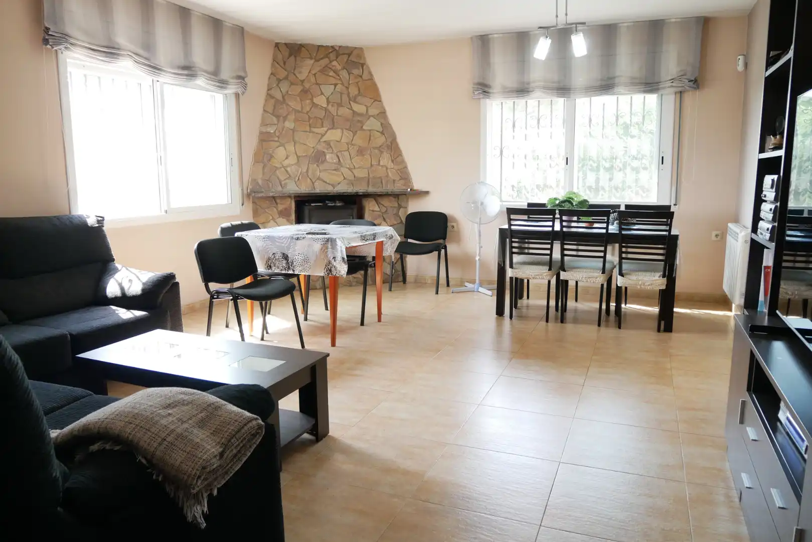 Dining room of Houses for sale in Lloret de Mar  with Heating, Private garden and Swimming Pool