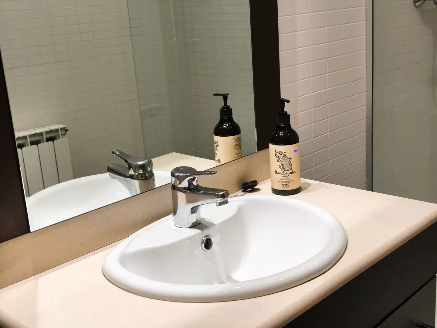 Bathroom of Flat for sale in Salt  with Heating, Private garden and Parquet flooring