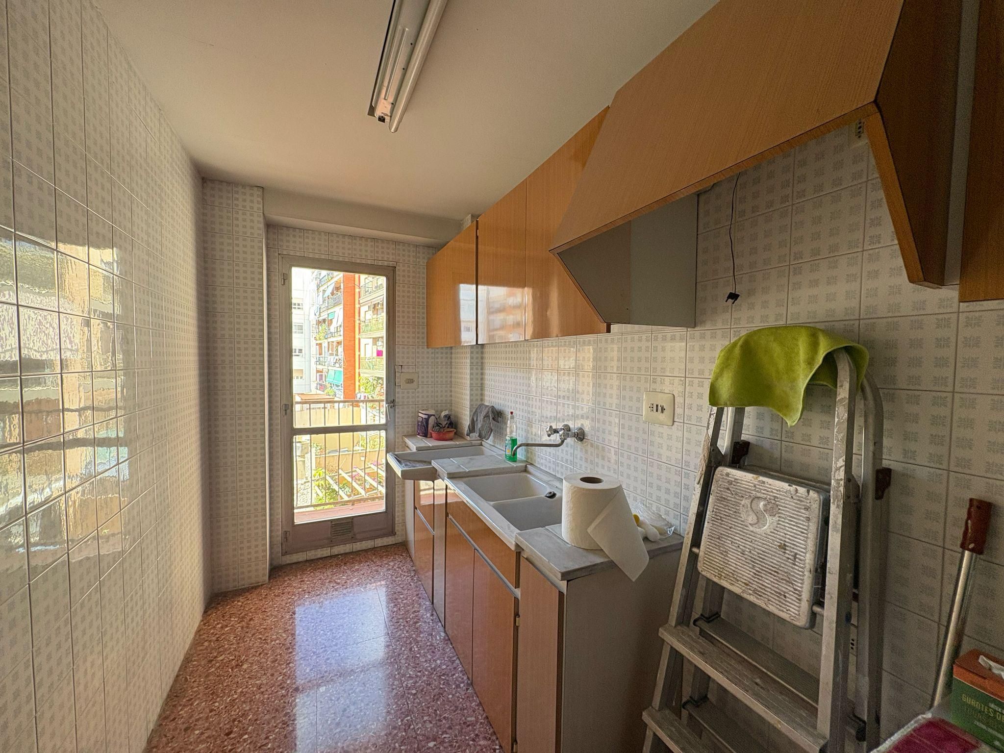 Kitchen of Flat for sale in  Valencia Capital  with Balcony
