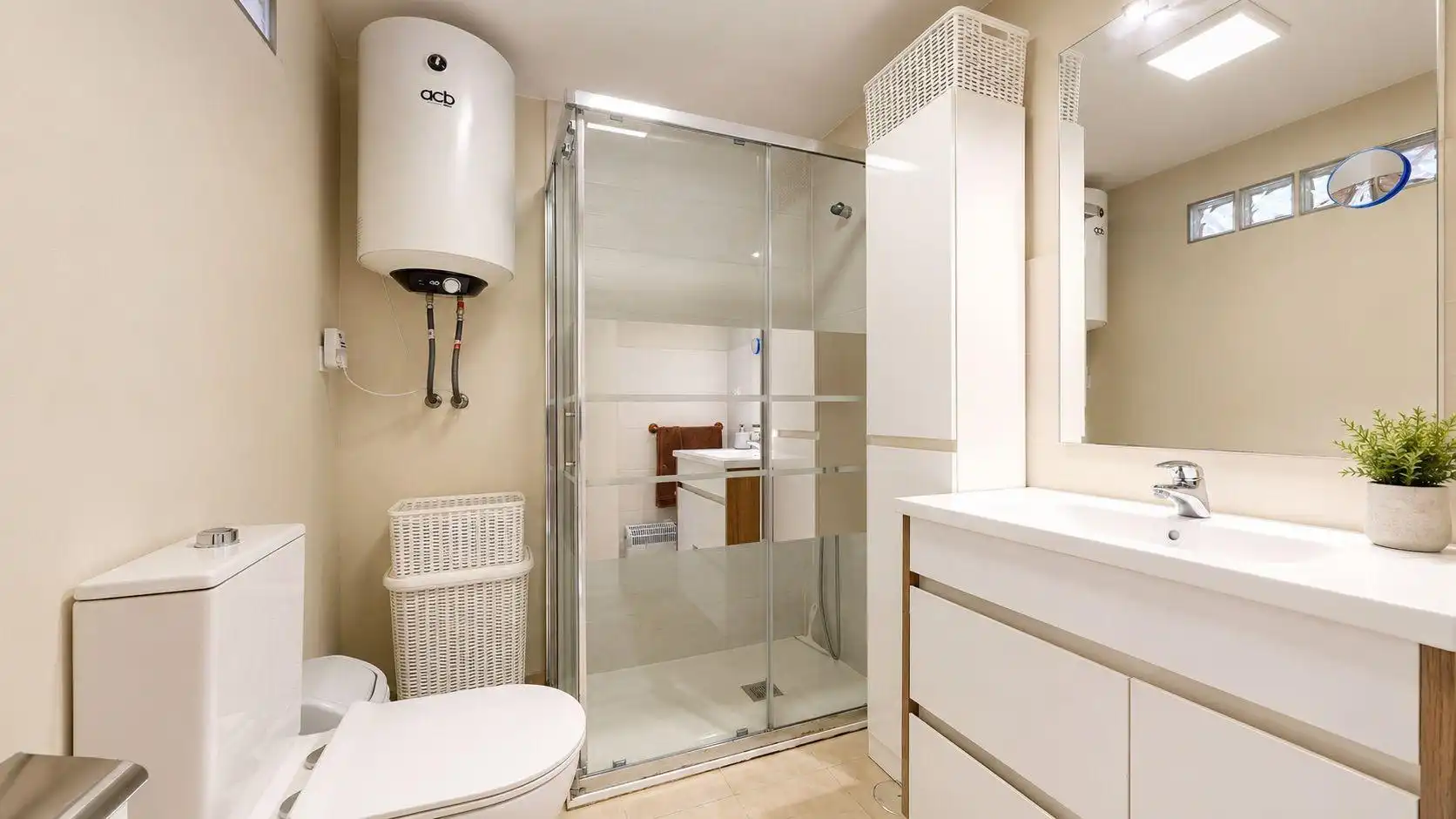 Baño de Casa o chalet en venta en Almería con Aire acondicionado y Terraza